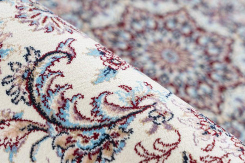 Royal 900 Ivory High Quality Traditional Rug with Centre Medallion - ADORE RUGS and FLOORING
